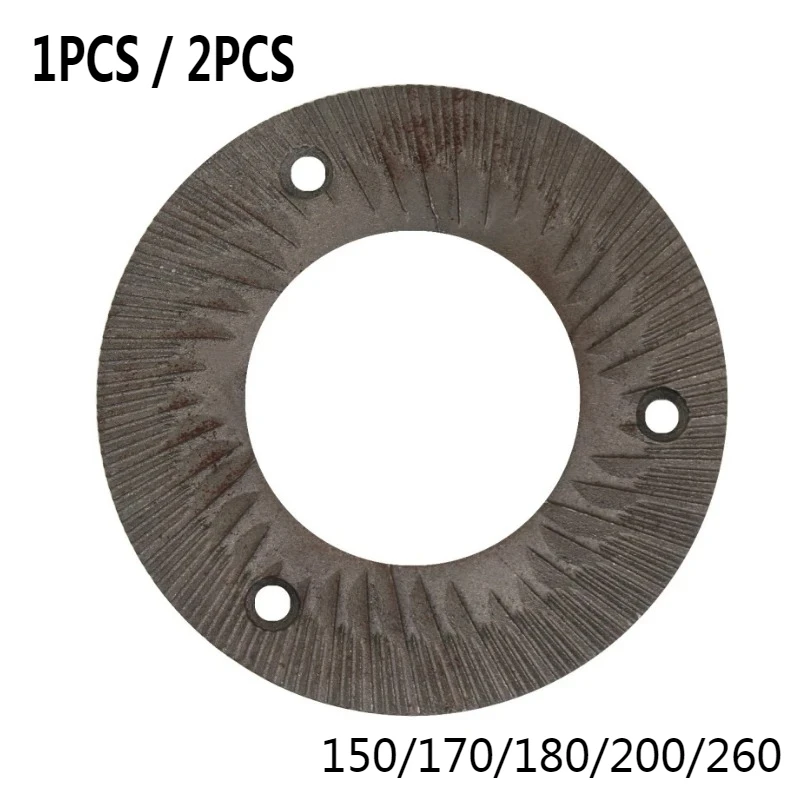 Grinding Sheets 150/170/180/200/260 for Electric Grain Mill Cereal Crushing Corn Wheat Mill Machine Wet & Dry Grinder Iron Disc