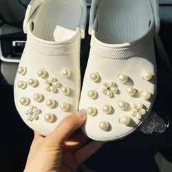 Cały zestaw gorący wyprzedaż DIY dziurki buty Charms do pereł ręcznie robiony Charms designerski dekoracja butów ogrodowy dziewczyna prezent nowy