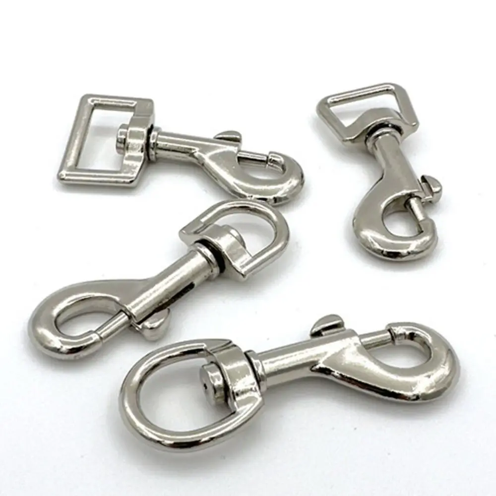 

3pcs New Rotating Snap Hook Zinc Alloy Luggage Buckles Traction Buckles Webbing Buckle Keychain