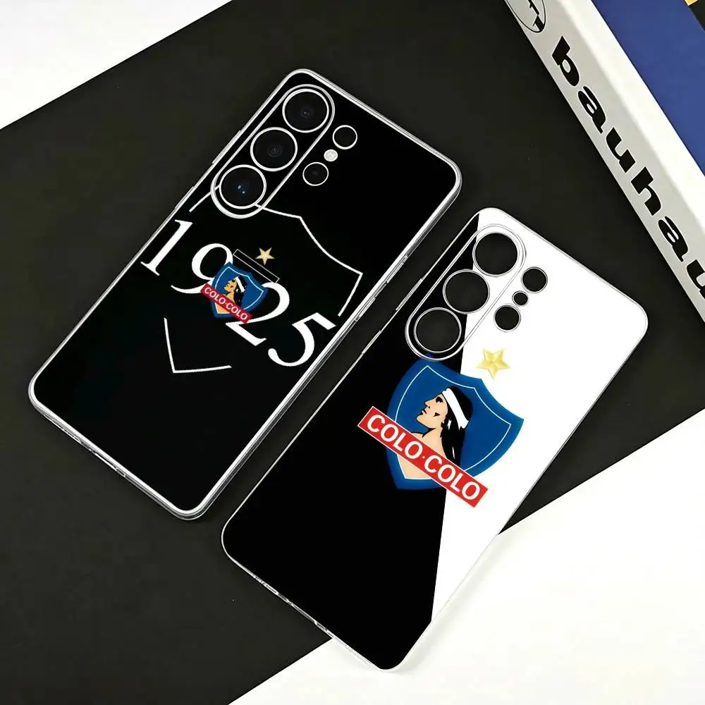 Fashion Luxury -C-Colo-Colo Phone Case For Samsung S25,Ultra,S24,S21,S22,S23,S30,Plus,Fe,Lite Transparent Cover