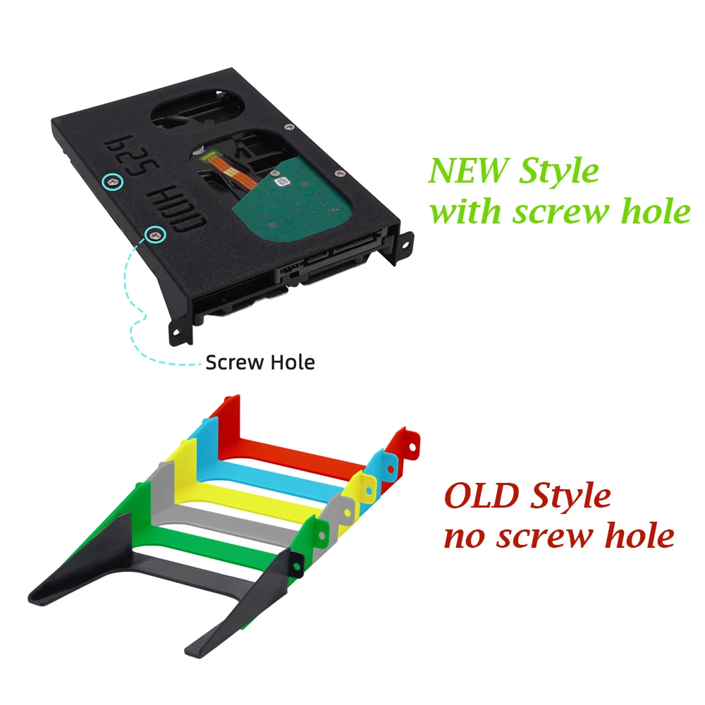 Soporte de disco duro de 3,5 pulgadas para PS2, adaptador de red SATA, soporte impreso en 3D, soporte HDD, soporte SSD para consola de juegos Fat PS2