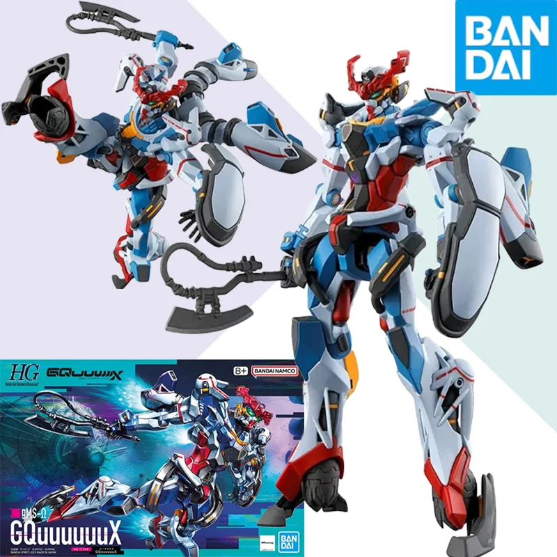 

Оригинальный набор BANDAI HG 1/144 Gms-Ω GQuuuuuuX: Коллекционные аниме-фигурки для сборки, модели, игрушки, подарки для детей