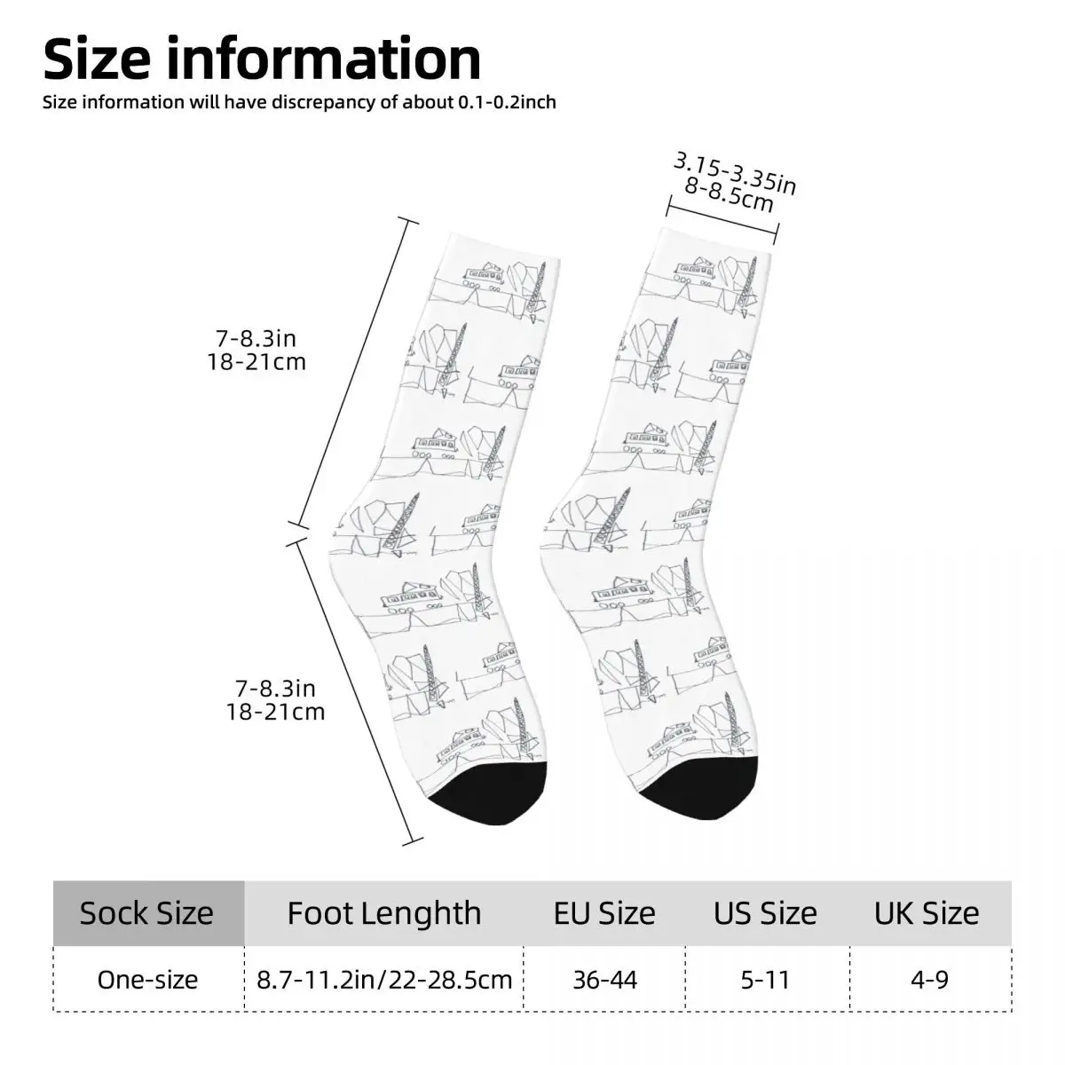 Dr Socks Harajuku Super Soft Stockings All Season Long Socks Accessories for Unisex Christmas Gifts