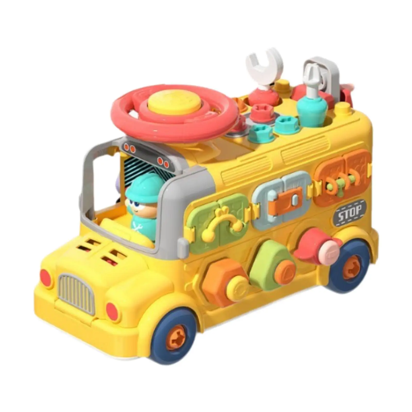 Zestaw narzędzi dla dzieci Śrubokręt Tablica Manipulacyjna Śruby i Śruby Aktywności Narzędzia