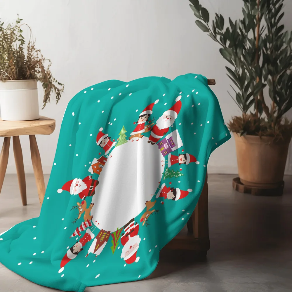 

Tu Fluffy Throw Blanket Soft Cozy Warm Decorative Bedspread Couch Cover Home Decor Gift Holiday Christmas New Year