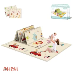 Pattern Waterproof Foldable Waterproof Carpet Activities Mat for Baby Outdoor Camping Mat Foldable Play Mat Activities Mat