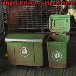 1/18 Scale Soldier Scene Mini Accessory Old Style Environmental Sanitation Garbage Bin Fit 3.75-inches Action Figure Doll