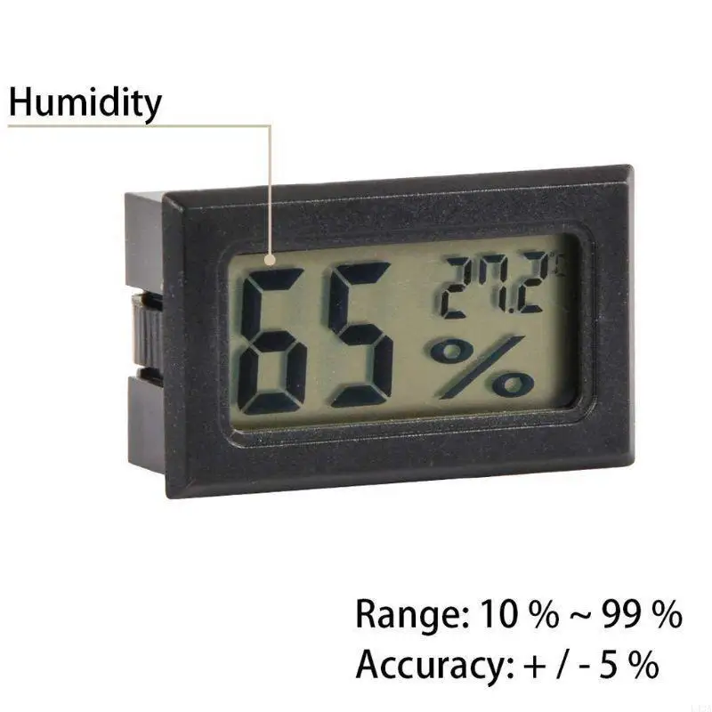 L43A 12pc Digital Electronic Temperature Humidity Meters Gauge Thermometer Hygrometer