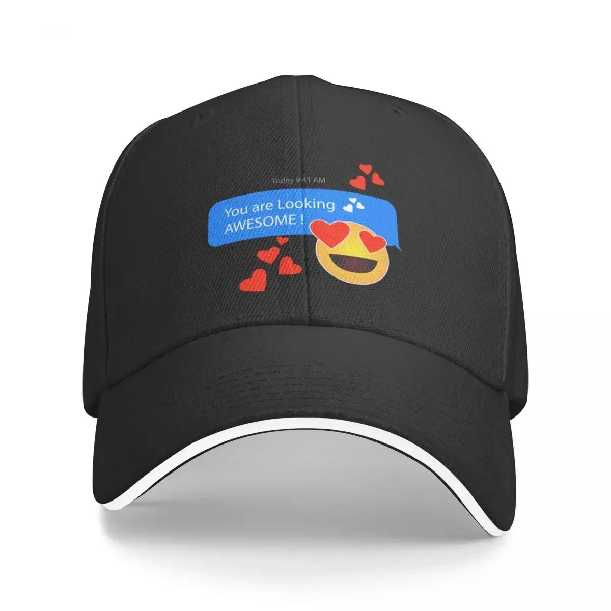 ios Awesome message flirt Quote Baseball Cap |-F-| Golf Hat Designer Hat Mens Hats Women's