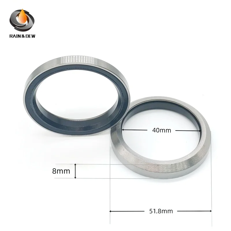 1PCS Bike Headset Bearing Set | 40/37/30.15/34.1 mm Steel Bearings | Waterproof & Durable for MTB/Road Bicycle Steering Repair