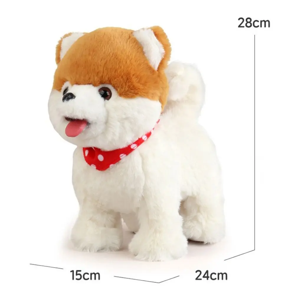 Giocattoli elettronici interattivi Simulazione di animali domestici Giocattolo di peluche Cucciolo di cammina Corteccia Cane elettrico Peluche Cane da compagnia Bambini