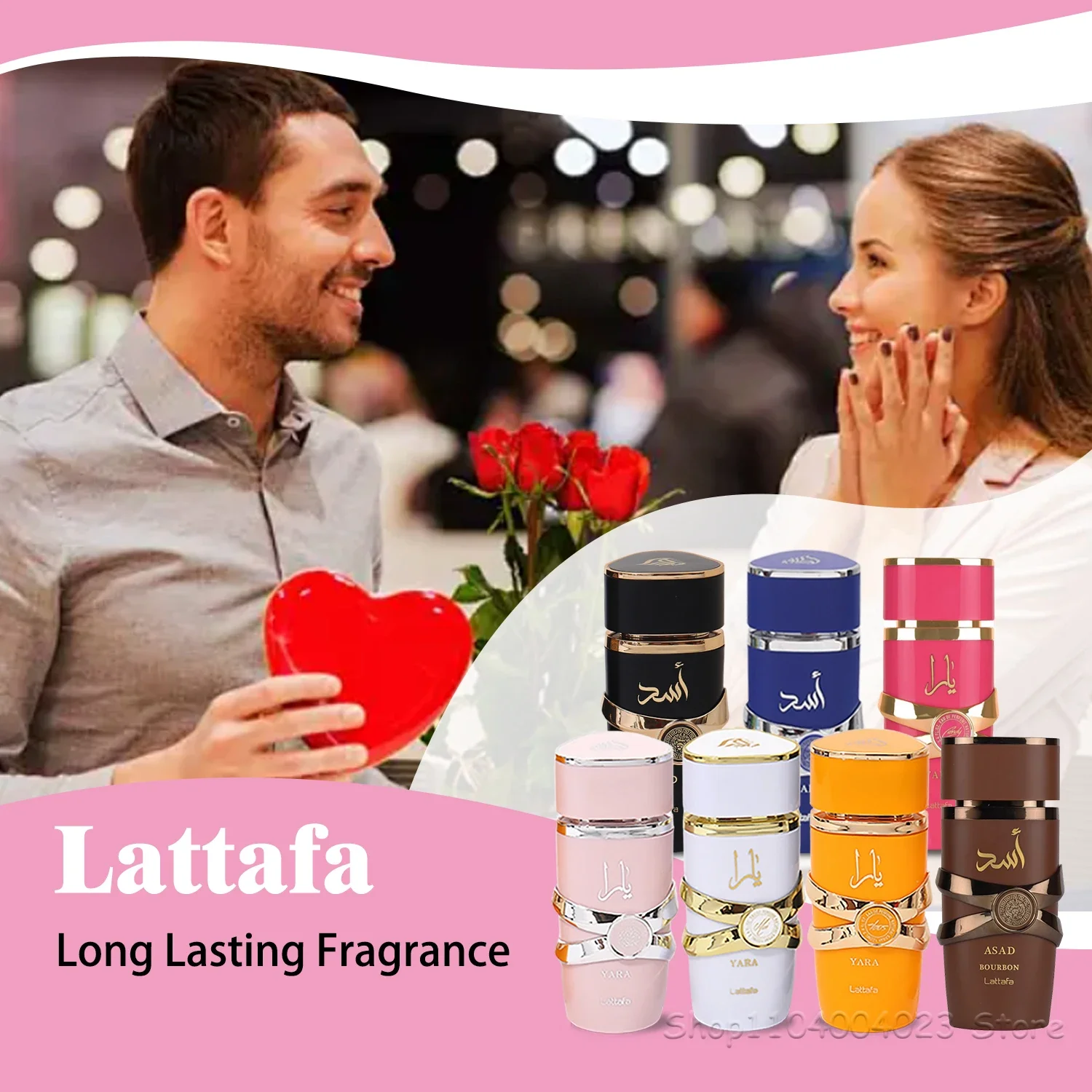 

Lattafa Asad Bourbon Original Arab Perfumes High-Quality WOMEN MAN Perfumes Perfect Choice For Pursue Individuality