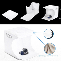 [2025F] 20CM Mini 2/6 Color Portable Backdrops LED Panels Folding 550LM Light Photo Lighting Studio Shooting Tent Box