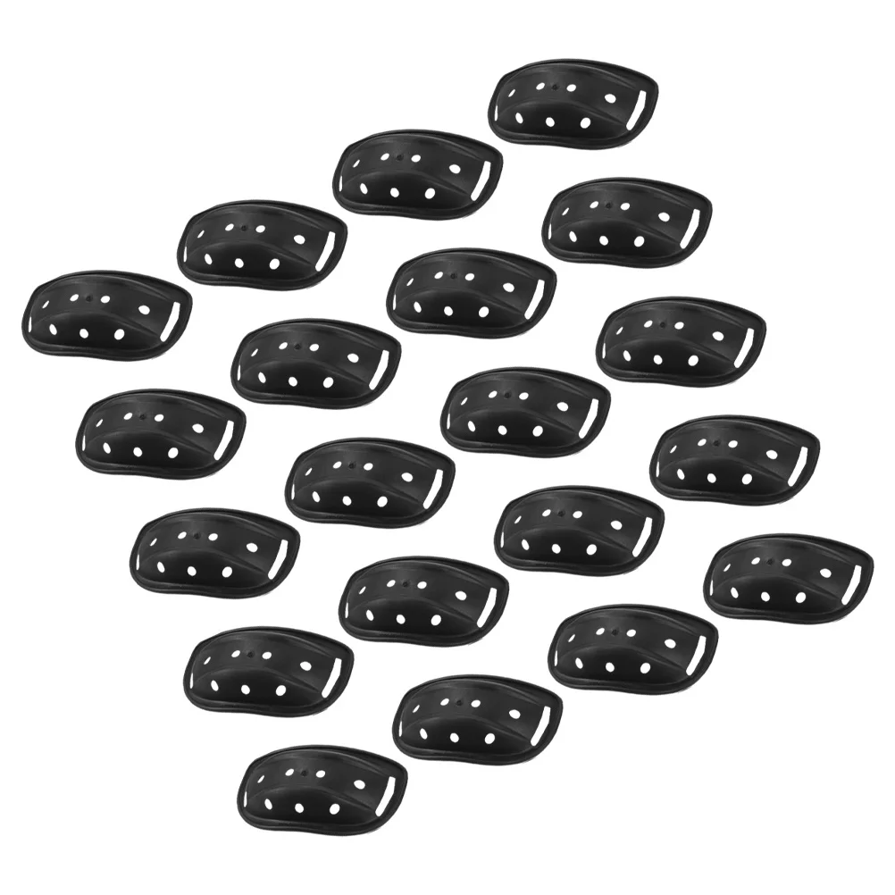 

20Pcs Chin Piece Hard Chin Support Cushion Replacement for Safety Motorcycle Electric Bike Helmets Hard Hat Accessories