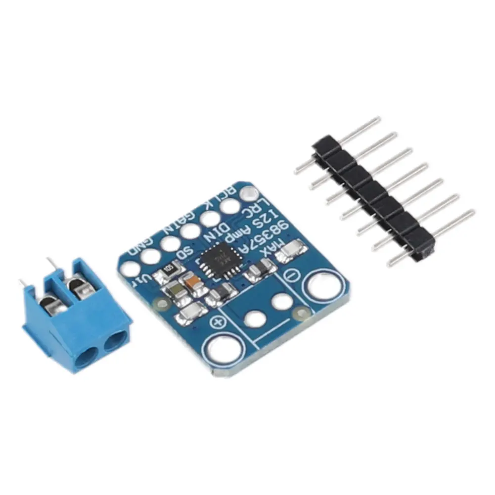 MAX98357 Filterless Audio Amplifier Module MAX98357A Class D Filterless Amplifier Breakout Audio Board 3W for Raspberry Pi