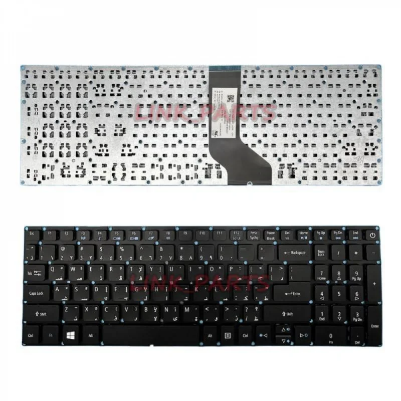 NEW Acer TravelMate P257-M P257-MG P258-M P258-MG Arabic Keyboard Replacement for Laptop Repair