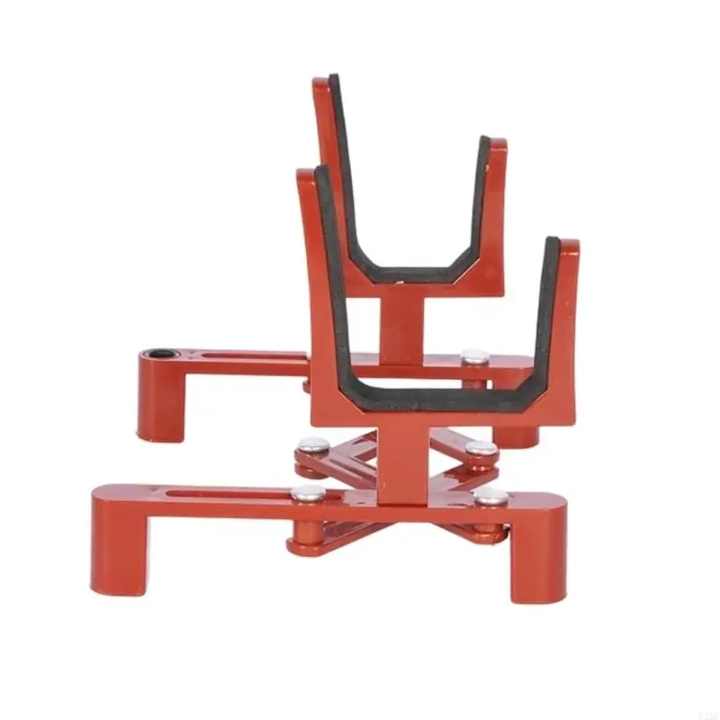  Space Saving Folding Plastic Violin Floor Stand Portable Adjustable Violin Stand Instrument Display Holder​ Violin Parts