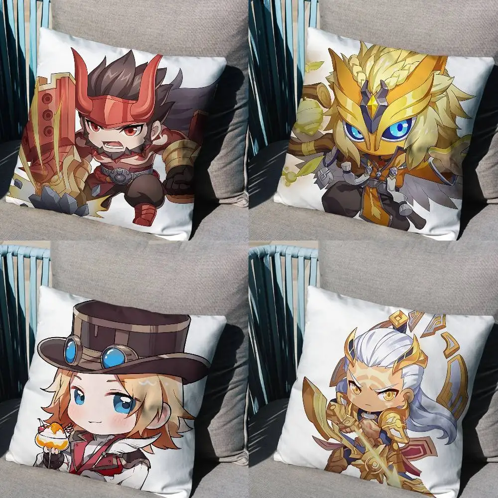 

Marco Polo Honor of Kings HoK Pillow Case Office Cushions Suitable For Sofa Car Bedroom Decorative Cushion Cover