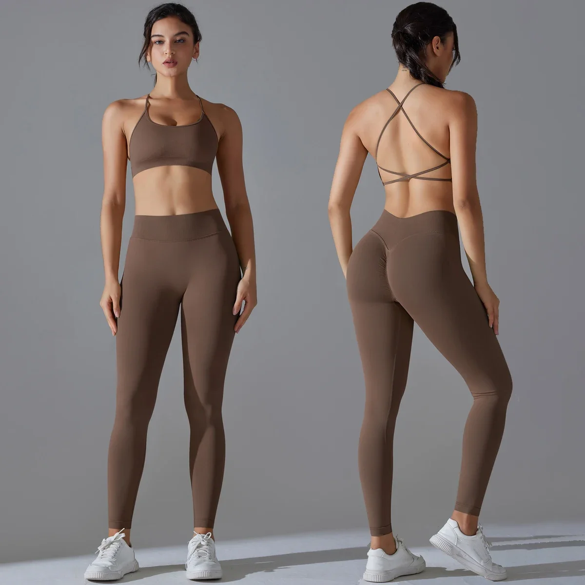 

Yoga Suit for Women Yoga Set Sexy Sport Suit Hip Lifting Sports Fitness Bras and Leggings Set Sports Suits Breathable Set