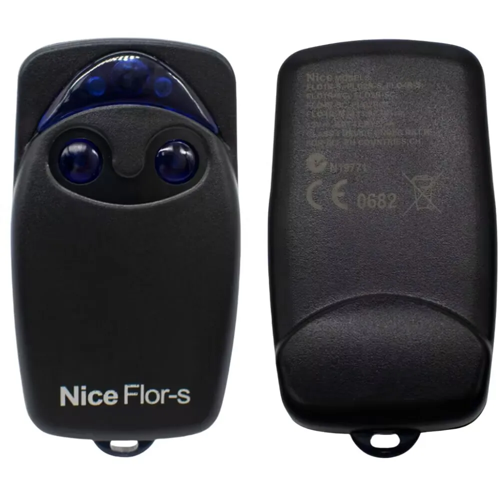 بوابة التحكم عن بعد 1-5 قطعة NICE FLORS FLO2RS FLO4RS FLO2RE FLO4RE ERA ONE INTI O4 ON2 ON4 ON2E ON4E 433.92MHz رمز المتداول