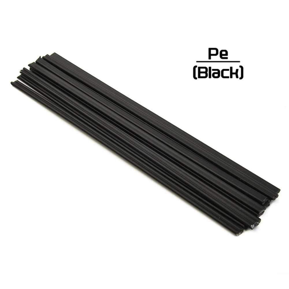 10pcs Plastic Welding Rods Bumper Repair ABS/PP/PVC/PE Sticks 200mm Welder Tools Plastic Welder Gun Bumper Repair Welding