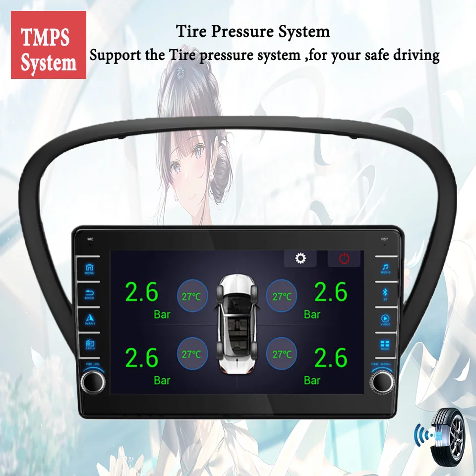 8G Ram 128GB أندرويد 14 راديو السيارة والفيديو الصوت A/V الموسيقى مشغل ديفيدي GPS نافي لبيجو 607 2004 06 08 2010 Carplay Auto DSP RDS