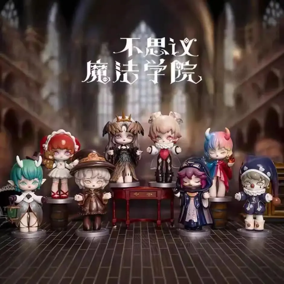Original MISYA Fantstic Magic Academy Blind Box Trendige Figur Puppe Desktop-Ornament Niedliche Sammlerfigur Geburtstags- und Feiertagsgeschenk