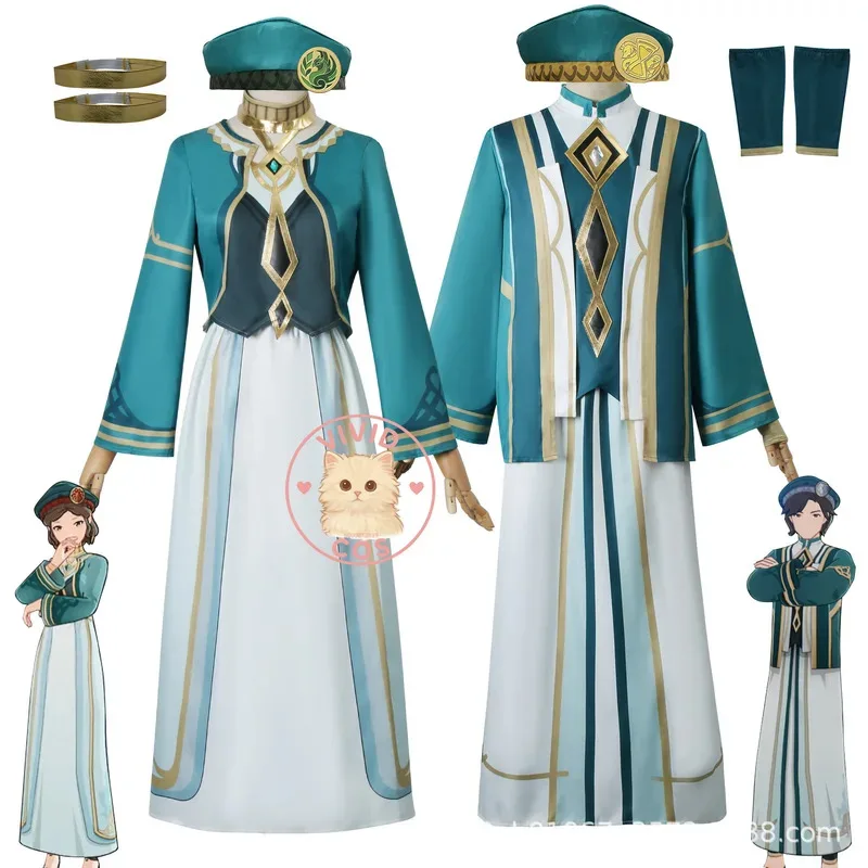 

Genshin Impact Cosplay Costume Sumeru Academy Uniform Anime Outfit Full Set for Men and Women A;2,C'4,H.