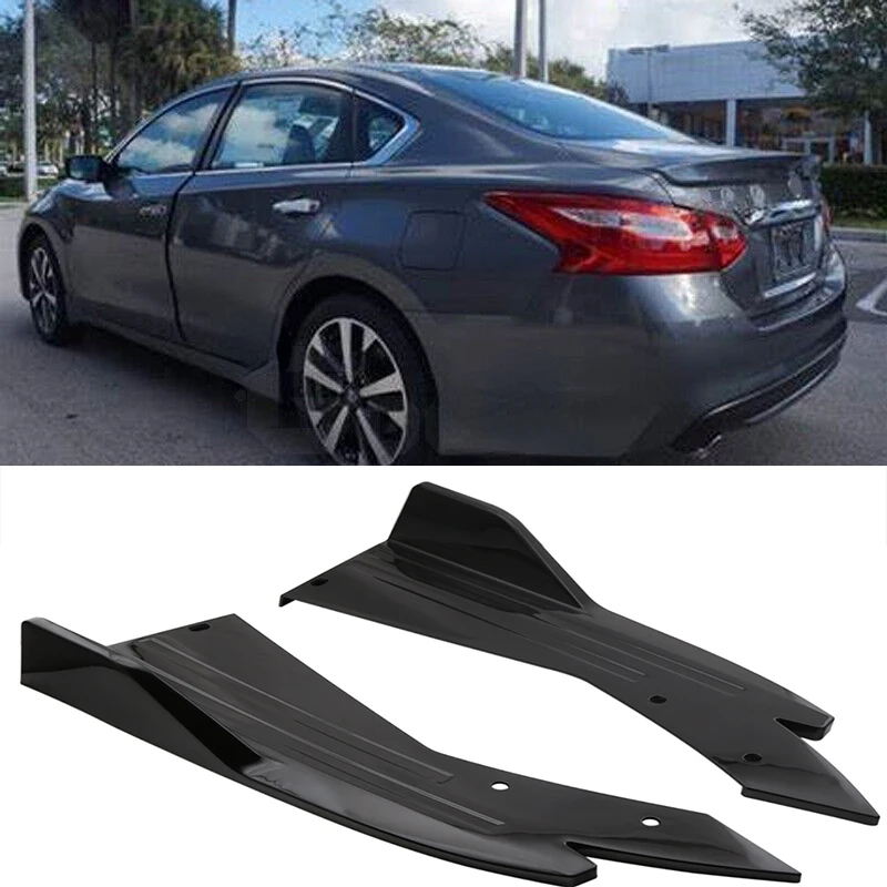 LAICY For Nissan Altima 1990-2022 Car Rear Bumper Spoiler Lip Splitter Diffuser Body Kit Side Skirt Protector Covers Auto Parts