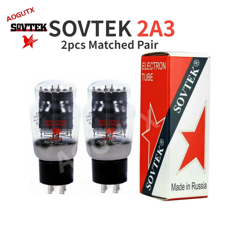 

SOVTEK 2A3 Vacuum Tube Upgrade 2A3D WE2A3 2A3C 2A3B 2A3T HIFI Audio Valve Electron Tube Amplifier Precision Matched DIY Aogutx