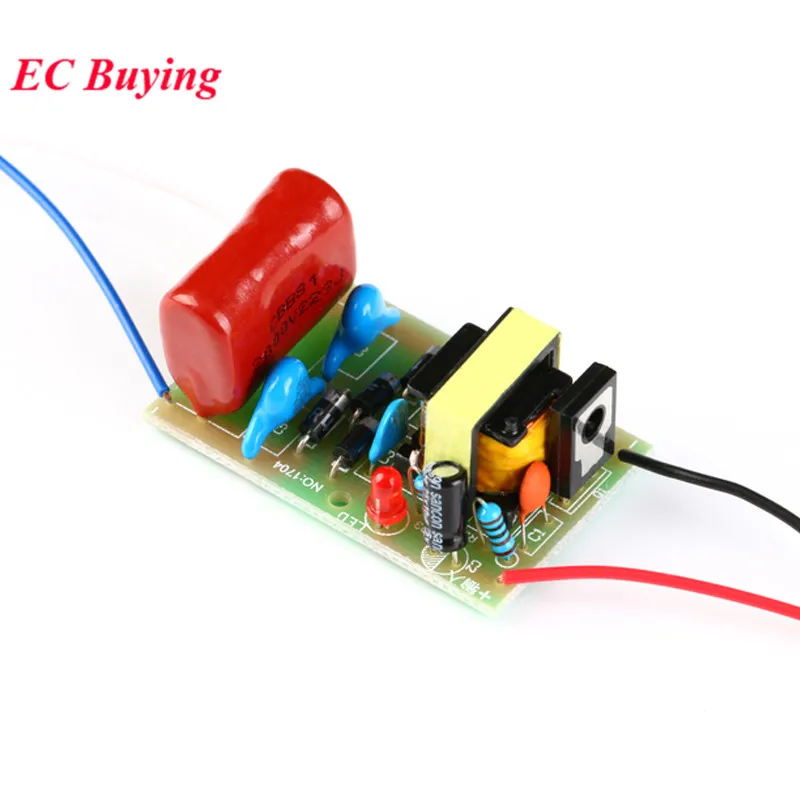 5 Stück/1 Stück DC 3,7 V bis 1800 V Booster Step-Up-Modul Arc Pulse DC-Motor mit Hochspannungskondensatoren 3,7 bis 5 V 9 V Netzteilplatine – Detail 3