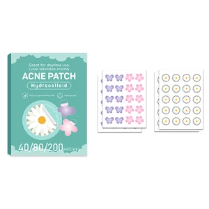 40/80/200pcs Flower Face Skin Care Acne Pimple Patch Invisible Professional Healing