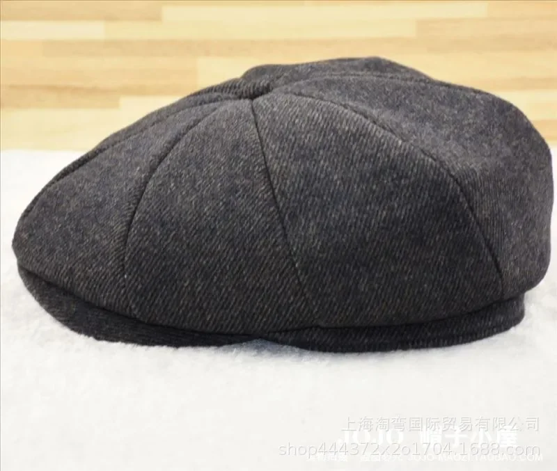 Oohmy Männer klassische Newsboy Gatsby Hut für kleinen Kopf und großen Kopf Oversize Plus Size Blend Wolle Vintage Flat Ivy Cabbie Cap Geschenke – Detail 21