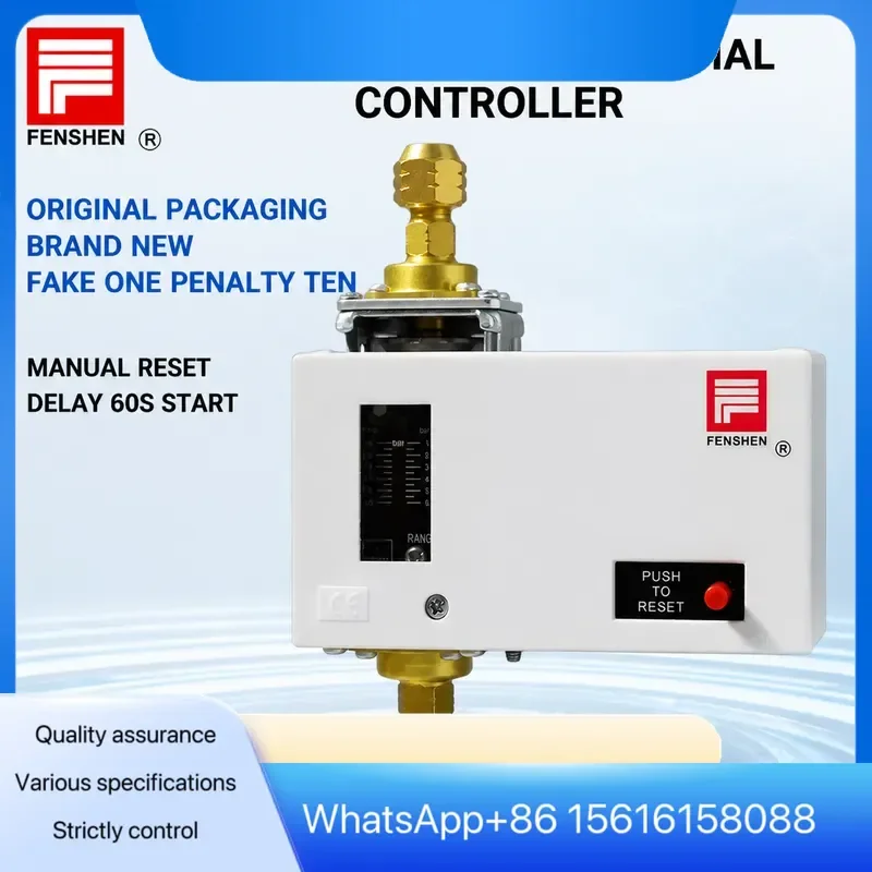 Original FENSHEN FSD35THE Oil Differential Pressure Controller Air Conditioning Oil Level Protection Switch Delay Relay