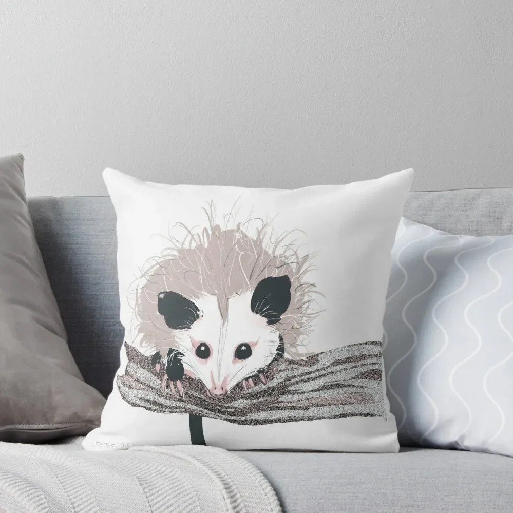 

Just an Opossum Throw Pillow Luxury Pillow Case Luxury Living Room Decorative Cushions