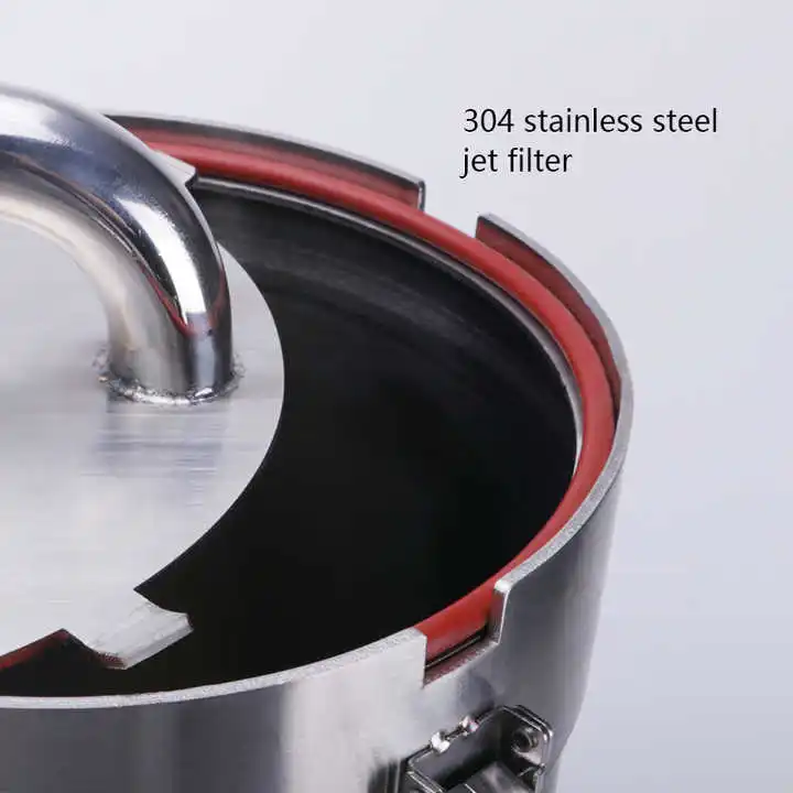 TLF Stainls Acciaio 304 Acquari Contenitore Filtro Pesce 4.5L 10L 15L 22L Filtro Secchio Acquario Sistema di filtraggio Filtro esterno