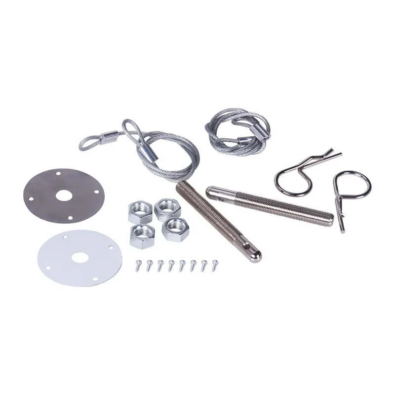 

Universal Stainless Steel Hood Pins / Bonnet Lock Pin Kit