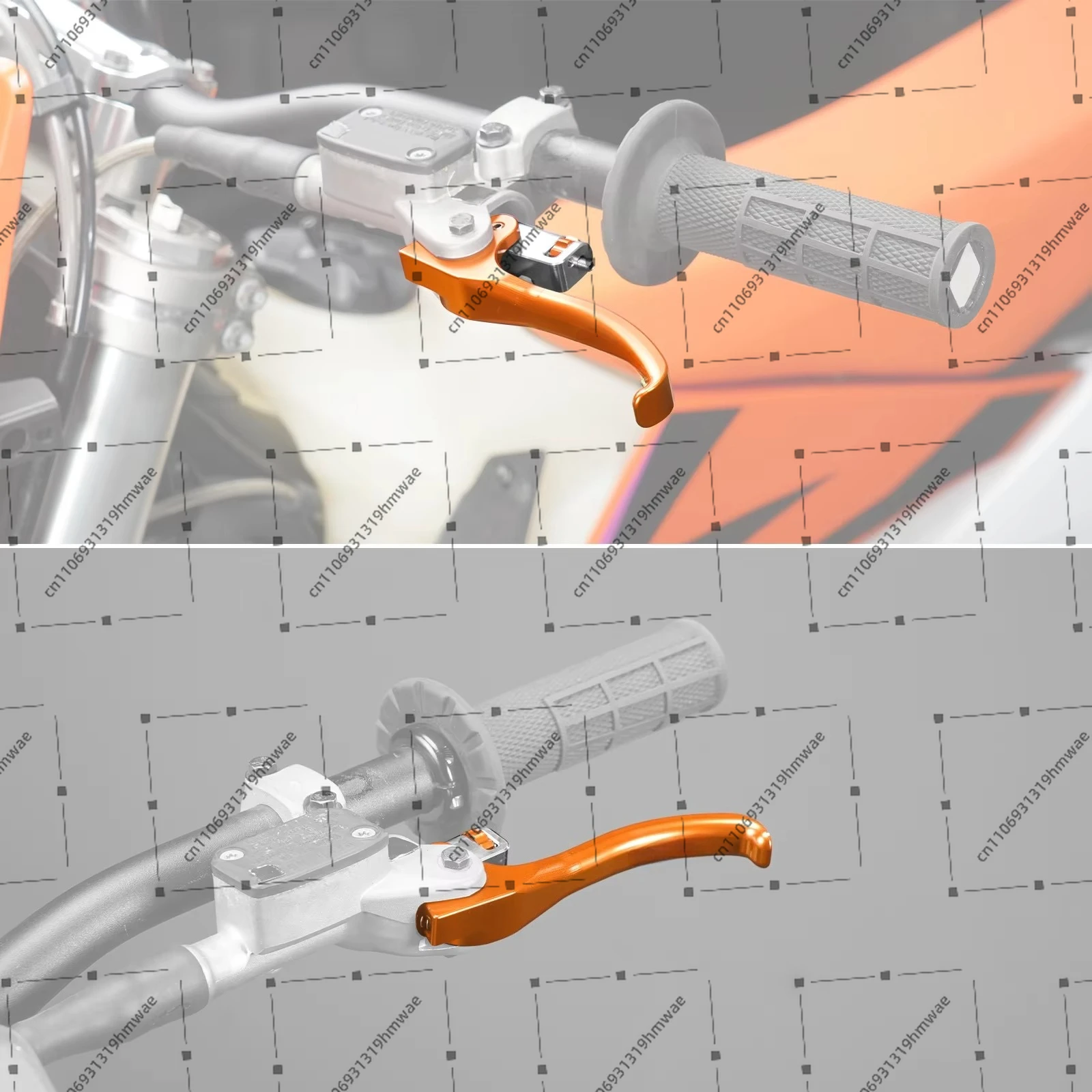 Piezas técnicas de SUV, palanca de embrague corta para KTM 125/150 SX 2016-2023 150EXC TPI 2020-2023 EXC 300 SXF 450 EXCF 350