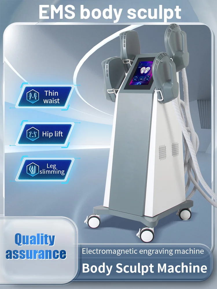 

MYOSILM Machine RF Professional 6500W 15Tesla Carving Body Slimming Muscle Stimulation Carving MYOSILM NEO 5 Handles
