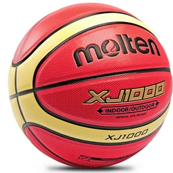 Molten Basketball XJ1000 Size 6, 7 Indoor/Outdoor Training Wear-Resistant PU Leather Basketball