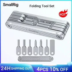 SmallRig Universal DSLR Camera Rig Folding Tool Set with Screwdrivers and Hex Key Wrenches Tool Set with Seven Functional Tools