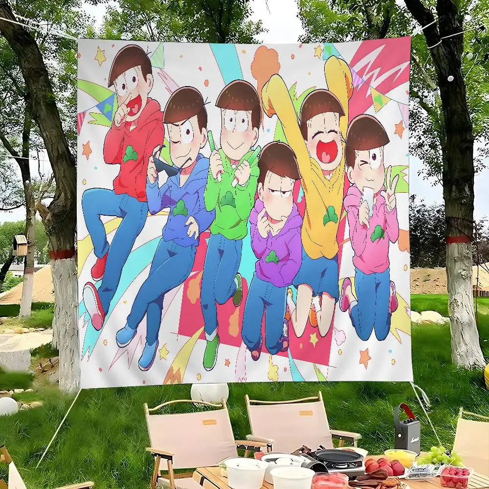 Osomatsu-san Banner INS Style Outdoor Party Dekoration Atmosphäre Flagge