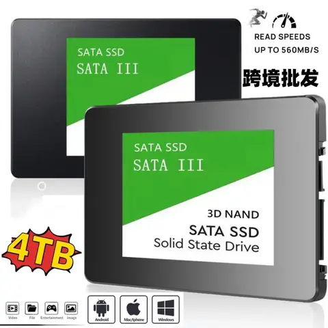 SSD Drive HDD 2.5 Hard Disk SSD 4TB 2TB 120GB 240GB 1TB 512GB  250GB HDD SATA Disk Internal Hard Drive for Laptop Computer
