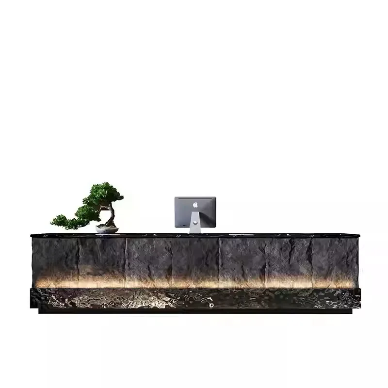 

az-Vintage Industrial-style bar Hotel Company Clubhouse Reception Desk Gym Billiards Hall Foot Massage Shop Cashier Counter@