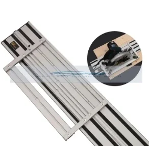 

2x1.4m Guide Rails Tracks + Universal Base for Circular Saw, Track Saw, Plunge Saw, Woodworking