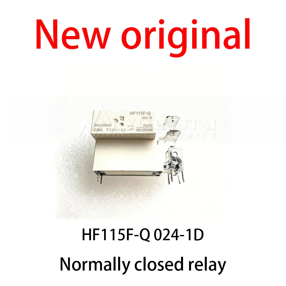 10Pcs/Lot New original HF115F-Q 024-1D Normally closed relay