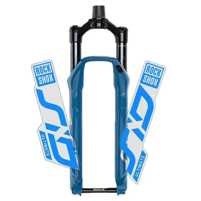 Rockshox SID Front Fork Sticker Bike Decorative Mountain Front Fork Decals Waterproof Bicycle Protective Film Cycling Sticker