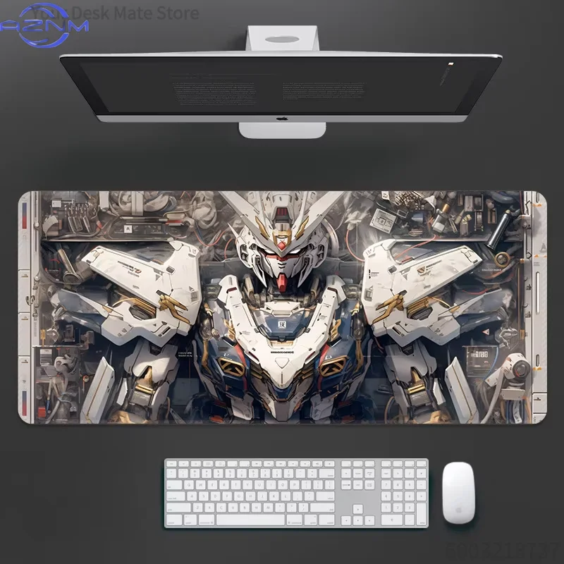 BANDAI Gundam Mouse Pad Navy Zaku Large Size Gaming Keyboard Desktop Mouse Pad Gaming Gaming Desk Mat Cool Boys Gift