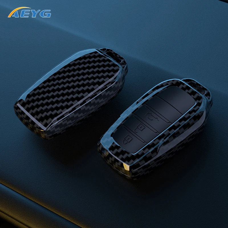 

ABS Carbon Fiber Car Key Case Cover Shell For Toyota Corolla SE Camry 50 55 TLC200 Yaris Land Cruiser Prado150 RAV4 Venza SIENNA