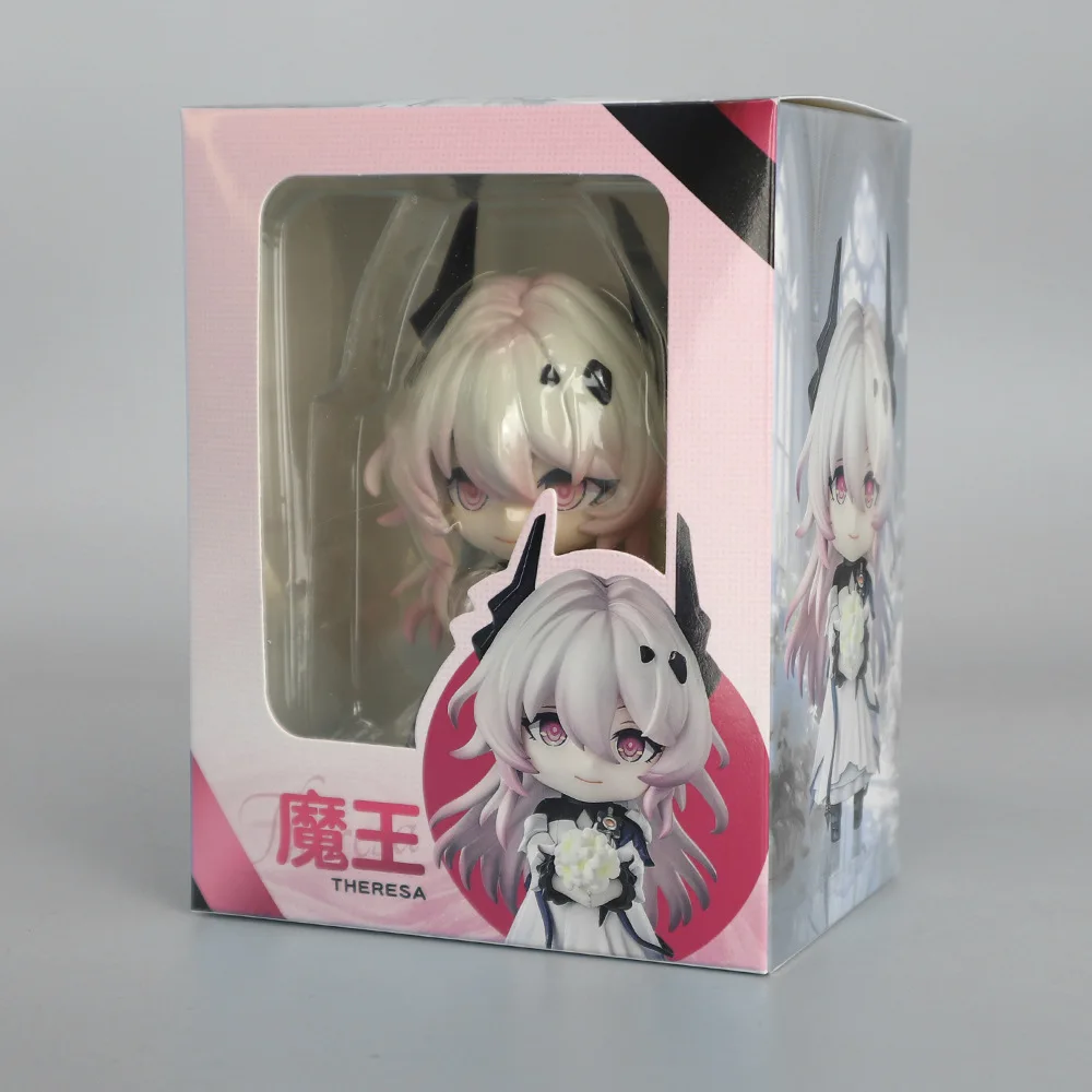 Figura de Anime Arknights Civilight Eterna Theresa Versión Q, Nendoroid, Linda Chica, Modelo de PVC, Adorno para Escritorio o Auto, Colección, Regalo